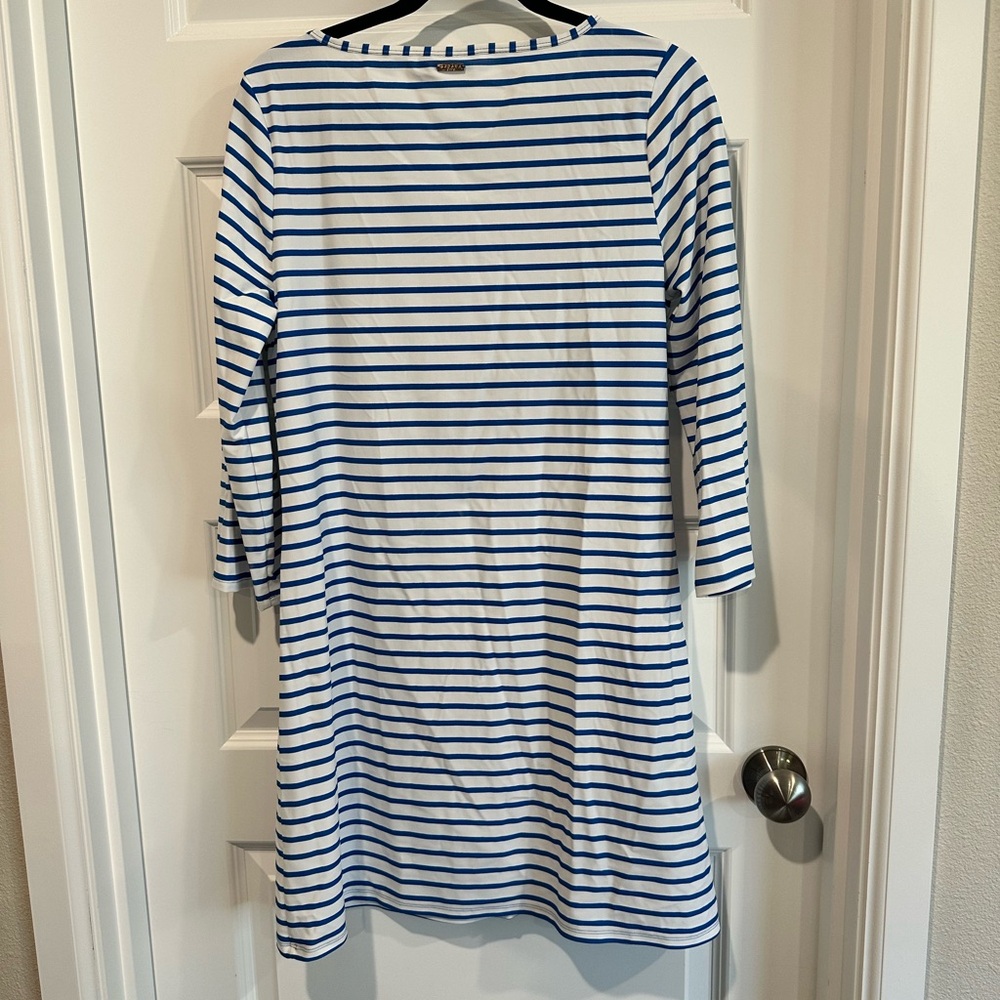 Cabana Life Women’s Striped Shift Dress - EUC - Picture 3 of 4